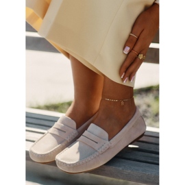 Women's suede loafers big star rr274947 beige 2 Women's suede loafers big star rr274947 beige 2