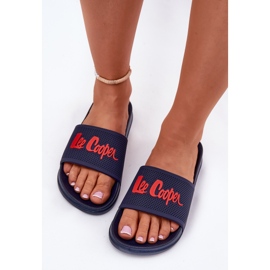 Women's slippers Lee Cooper LCW-25-07-3524L navy blue 2 Women's slippers Lee Cooper LCW-25-07-3524L navy blue 2