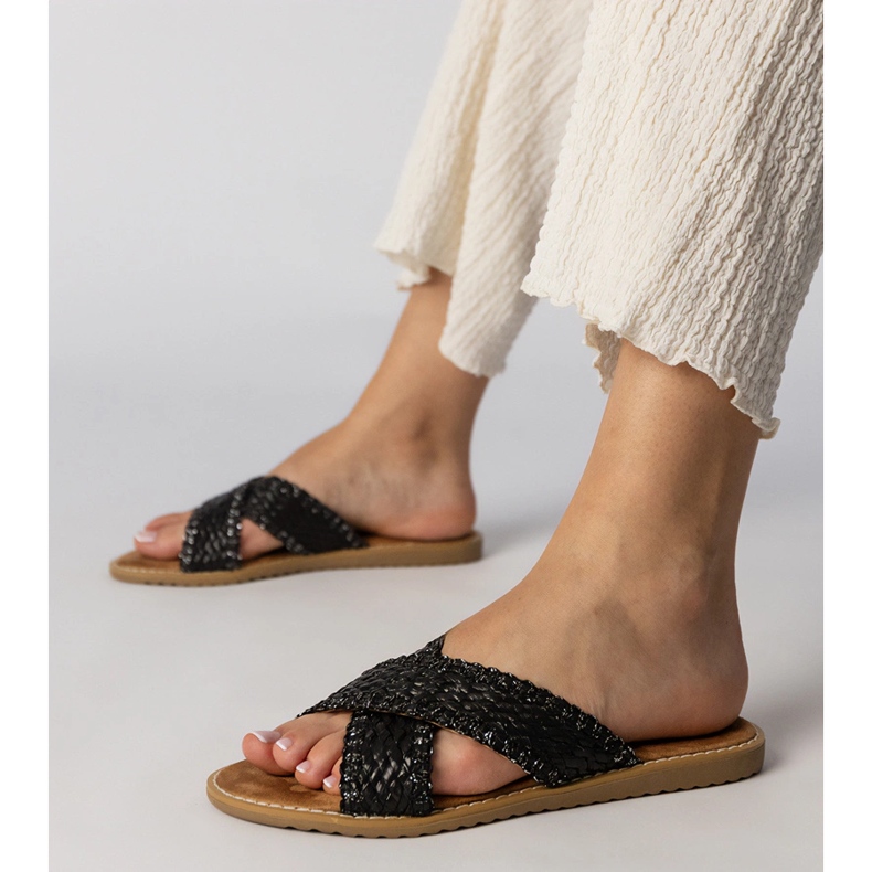 Black Women's Women's Slippers 2