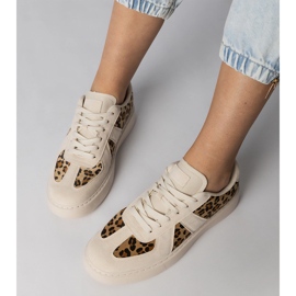 Beige-pantter women's sneakers 2 Beige-pantter women's sneakers 2