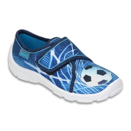 Boys' slippers ball Befado 974x312 blue 1 Boys' slippers ball Befado 974x312 blue 1