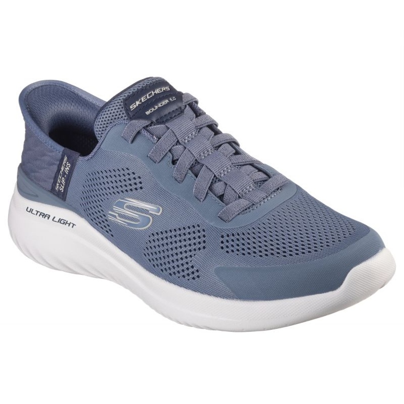 Skechers Slip-Inss Bounder 2.0 shoes. Emerged 232459-SLT blue 1 Skechers Slip-Inss Bounder 2.0 shoes. Emerged 232459-SLT blue 1