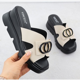 Vinceza 58464 cream wedges for cream wedges creamy 1