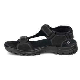 Filippo Black leather sandals MS7038 2 Filippo Black leather sandals MS7038 2