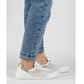 Olivier Barefoot women's minimalist shoes sneakers 1769pol with white net 1