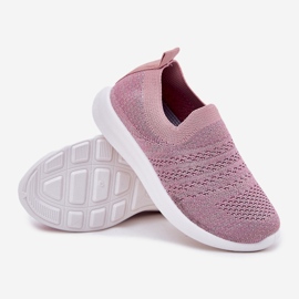 Children's sluned pink sports shoes 2 Children's sluned pink sports shoes 2