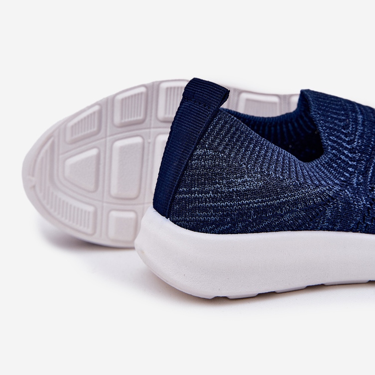 Children's inserted navy blue sports shoes 2 Children's inserted navy blue sports shoes 2