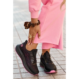 Sports sneakers on the Big Star RR274523 Hi-Polish Platform Black System 2