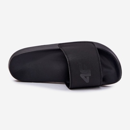 Men's flip flops 4f 4frm00fslim011-21s black 3