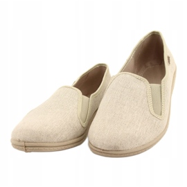 Befado Men's PVC sneakers 001m075 beige beige 1
