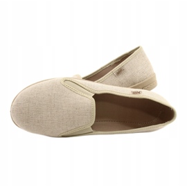 Befado Men's PVC sneakers 001m075 beige beige 3 Befado Men's PVC sneakers 001m075 beige beige 3