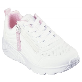 Skechers Uno Lite - Easy Zip 310387L Wht shoes white 1 Skechers Uno Lite - Easy Zip 310387L Wht shoes white 1