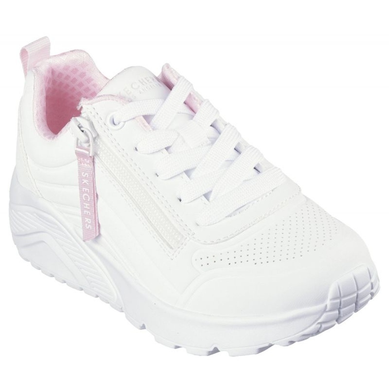 Skechers Uno Lite - Easy Zip 310387L Wht shoes white 1 Skechers Uno Lite - Easy Zip 310387L Wht shoes white 1