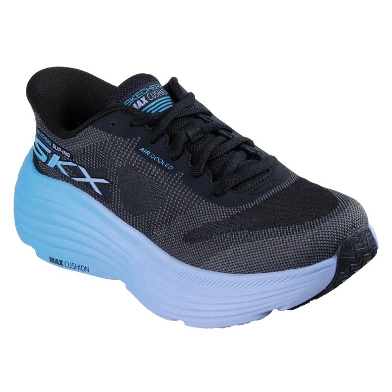 Skechers Slip-Inss Max Cushioning Endeavor-Hallandale 129473-BKBL black 1