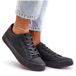Women's insulated sneakers big star oo274a462 black 3