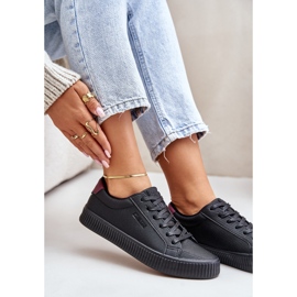Women's insulated sneakers big star oo274a462 black 2