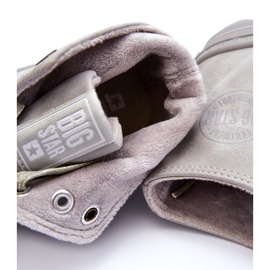 Women's Big Star Sneakers High Insulated Gray EE274114 grey 1 Women's Big Star Sneakers High Insulated Gray EE274114 grey 1