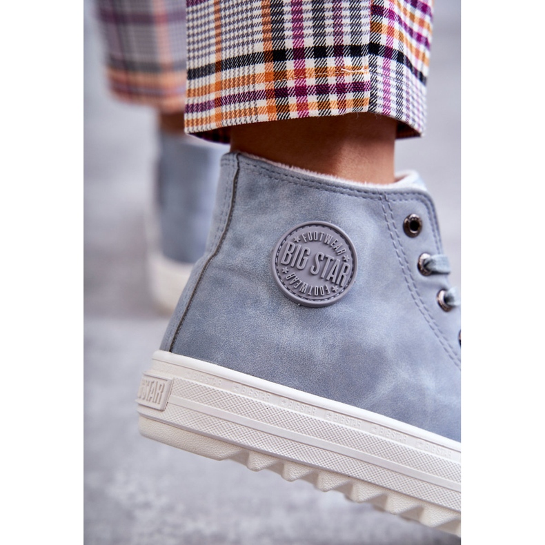 Women's insulated Big Star Ee274115 Light Blue sneakers 3 Women's insulated Big Star Ee274115 Light Blue sneakers 3