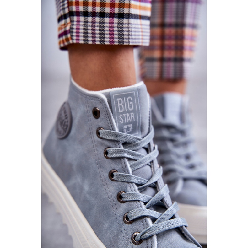 Women's insulated Big Star Ee274115 Light Blue sneakers 2 Women's insulated Big Star Ee274115 Light Blue sneakers 2