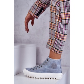 Women's insulated Big Star Ee274115 Light Blue sneakers 4 Women's insulated Big Star Ee274115 Light Blue sneakers 4