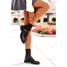 Varnished women's shoes with black Vinceza 62179 belt 2