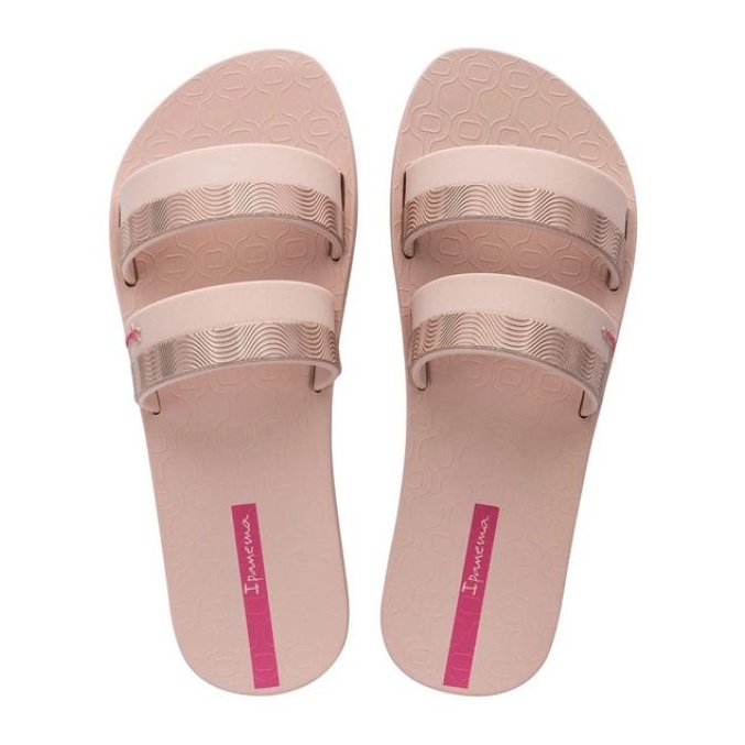 IPANEMA MESH SLIDE 83649 BB780 flip flops pink 2