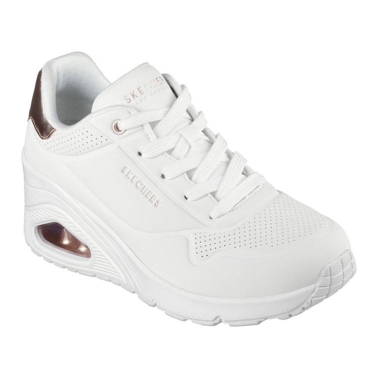 Skechers Uno Wedge-Hi Steps 177520-WHT shoes white 1 Skechers Uno Wedge-Hi Steps 177520-WHT shoes white 1