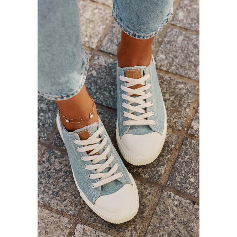 Big Star RR274796 Women's Material Sneakers blue 1 Big Star RR274796 Women's Material Sneakers blue 1