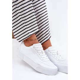 Low eco leather sneakers big star rr274303 white 1
