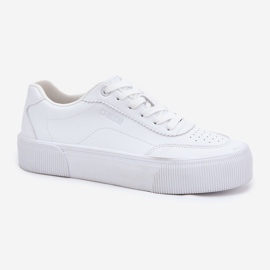 Low eco leather sneakers big star rr274303 white 2