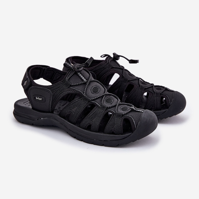Men's sports sandals Lee Cooper LCW-24-03-2313m black 1