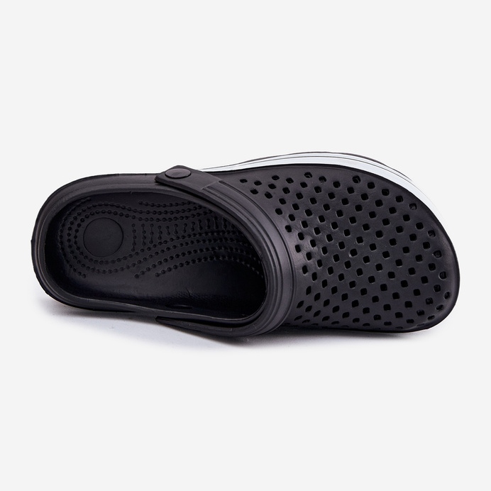 EVento Black men's foam slippers 2