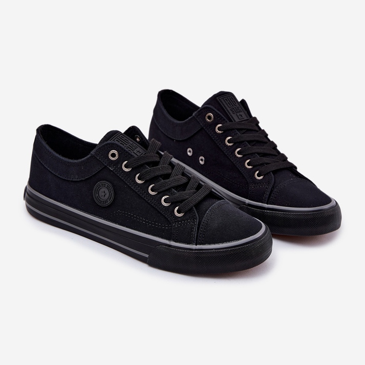 Big Star RR174338 Material Material Sneakers black 1 Big Star RR174338 Material Material Sneakers black 1