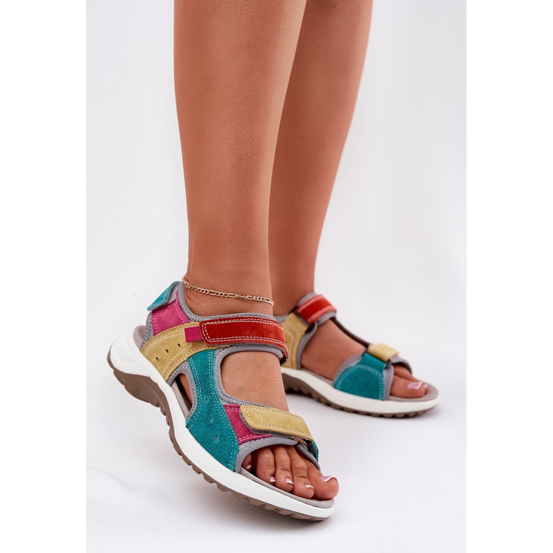 Women's leather Sandals McKeylor 95347 Multikolor multicolored 2