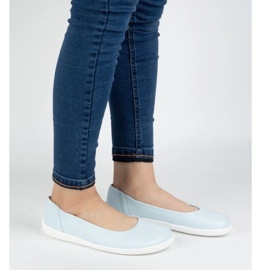 Olivier Barefoot women's minimalist shoes slipped in 1771pol blue 1