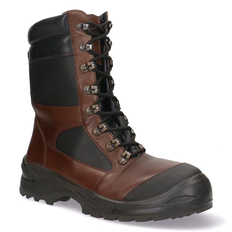 SOLLIDNE leather hunting boots Pollonus brown Budget 6-0131-001 1 SOLLIDNE leather hunting boots Pollonus brown Budget 6-0131-001 1