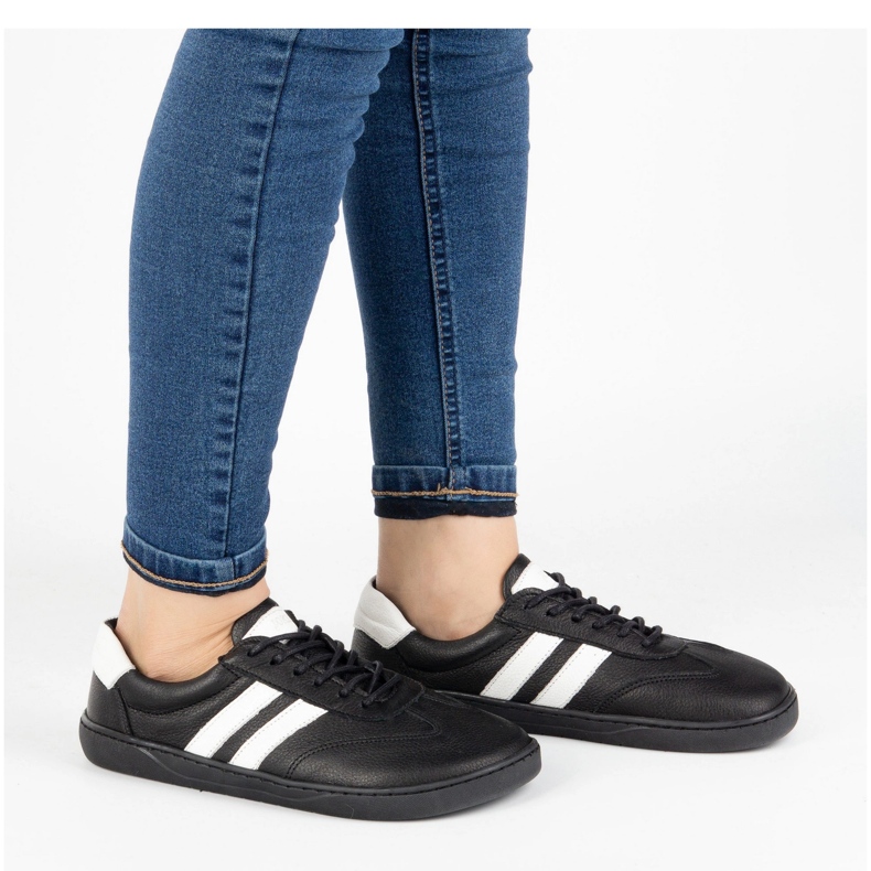 Joker Barefoot women's minimalist shoes made of natural leather 908J black 1 Joker Barefoot women's minimalist shoes made of natural leather 908J black 1