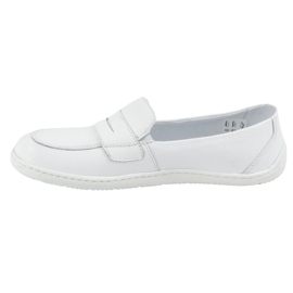 Olivier Barefoot women's minimalist summer 1280 leather loafers white 1 Olivier Barefoot women's minimalist summer 1280 leather loafers white 1