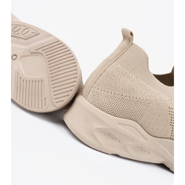 Shelvt Lightweight sports shoes, beige 1