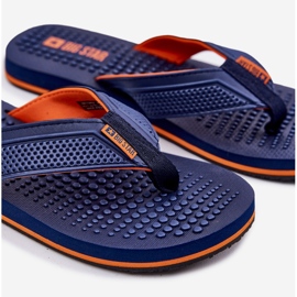 Men's flip -flops Big Star RR174437 navy blue 2 Men's flip -flops Big Star RR174437 navy blue 2