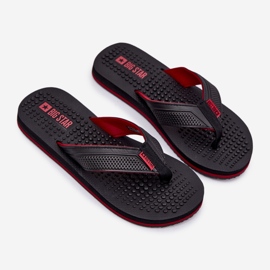 Men's flip -flops Big Star RR174441 black 1