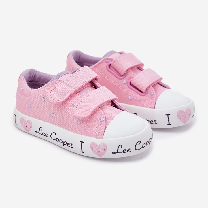 Lee Cooper LCW-25-02-3265K pink sneakers 1