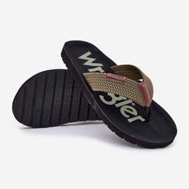 Men's flip -flops Wrangler Zane Flipflop Men Low 20251044.20251044.57b green 2 Men's flip -flops Wrangler Zane Flipflop Men Low 20251044.20251044.57b green 2