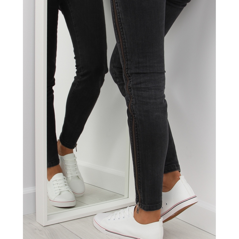 Women's white sneakers XL01p white 1 Women's white sneakers XL01p white 1