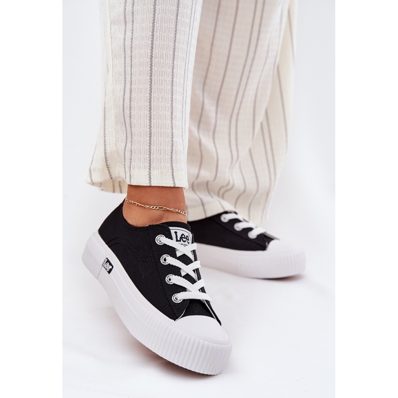 Women's sneakers on the platform Lee Isla C Women Low 50251001 black 2