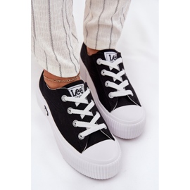Women's sneakers on the platform Lee Isla C Women Low 50251001 black 5
