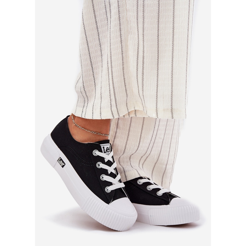 Women's sneakers on the platform Lee Isla C Women Low 50251001 black 1