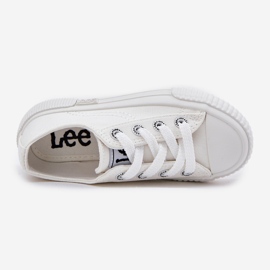 Children's youth sneakers Lee Isla C low 50251058 white 2
