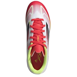 Adidas F50 League fg/mg ie3747 shoes white 2 Adidas F50 League fg/mg ie3747 shoes white 2