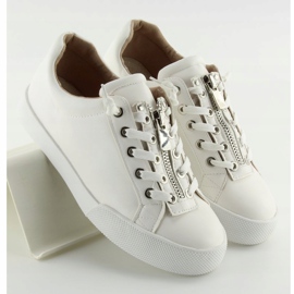 White women's sneakers 7209 White 1